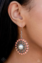 Load image into Gallery viewer, Paparazzi Fashion Fix Earring: &quot;Effortlessly Eden - Orange&quot; (P5WH-OGXX-183KV). Get Free Shipping
