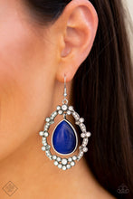 Load image into Gallery viewer, Paparazzi Accessories Earring: &quot;Icy Eden&quot; (P5RE-BLXX-168WH) Glimpses of Malibu
