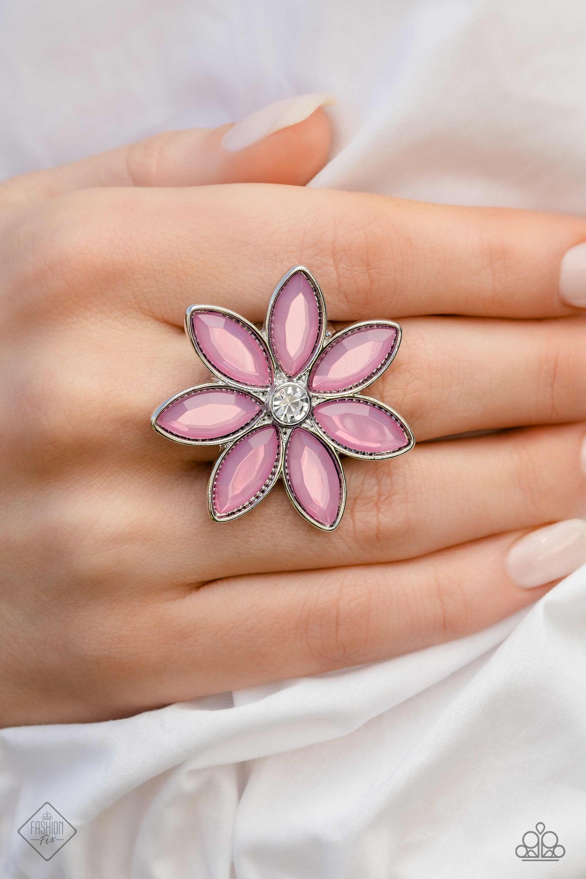 Paparazzi Fashion Fix March 2023 Ring: "GARDEN My French - Purple" Ring. Subscribe & Save $8 jewelry