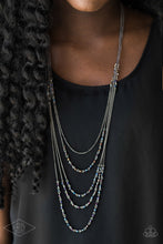 Load image into Gallery viewer, Paparazzi Necklace ~ Glitter Go-Getter - Multi Oil Spill Necklace
