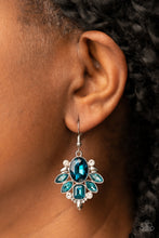 Load image into Gallery viewer, Paparazzi Glitzy Go-Getter - Blue Earring
