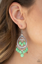 Load image into Gallery viewer, Paparazzi Earring ~ Gorgeously Genie - Green
