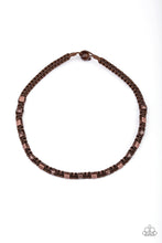 Load image into Gallery viewer, Paparazzi Necklace ~ Grunge Rush - Brown Urban Cord
