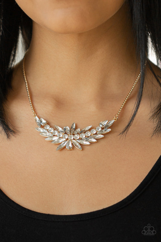 Paparazzi HEIRS and Graces - Gold Short Necklace