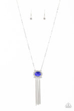 Load image into Gallery viewer, Happily Ever Ethereal - Blue Necklace Paparazzi Accessories. Get Free Shipping! #P2RE-BLXX-373XX
