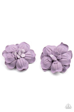 Load image into Gallery viewer, Paparazzi Hair Clip ~ Happy-GROW-Lucky - Purple Hair Accessories
