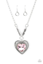 Load image into Gallery viewer, Paparazzi Heart Full of Fabulous Pink Necklace. Subscribe &amp; Save. #P2ST-PKXX-126XX
