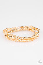Load image into Gallery viewer, Paparazzi Bracelet ~ Hello Beautiful - Gold

