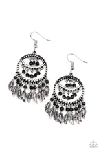 Load image into Gallery viewer, Herbal Remedy Black Earrings Paparazzi Accessories. online at AainaasTreasureBox #P5SE-BKXX-135XX
