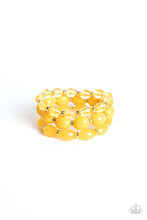 Load image into Gallery viewer, Paparazzi High Tide Hammock Yellow Bracelets. Get Free Shipping. #P9WH-YWXX-151IN
