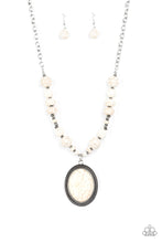Load image into Gallery viewer, Home Sweet HOMESTEAD - White Necklace Paparazzi $5 Accessories #P2SE-WTXX-223XX
