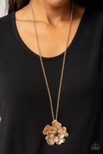 Load image into Gallery viewer, Paparazzi Homegrown Glamour Gold Necklace. Subscribe &amp; Save. #P2ST-GDXX-115XX.

