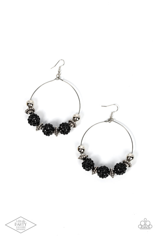 I Can Take a Compliment Black Earrings Paparazzi Accessories. Subscribe & Save. #P5ED-BKXX-011XX