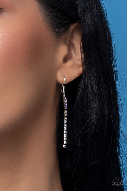 Infinitely Icy Multi Necklace Paparazzi $8 Jewelry. LOP Iridescent Dainty Necklace.#P2DA-MTXX-080XX.