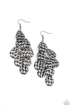 Load image into Gallery viewer, Paparazzi Instant Incandescence - Black Earring
