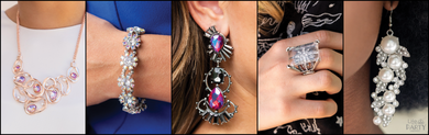 July 2022 Life of the Party 5 item jewelry set Paparazzi Accessories. Get Free Shipping.