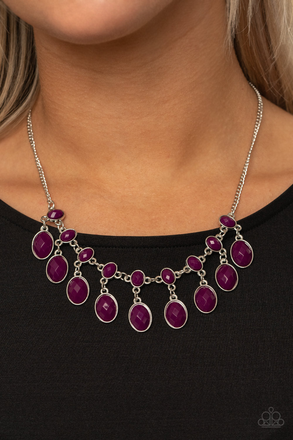Paparazzi Necklace ~ Lady of the POWERHOUSE - Purple