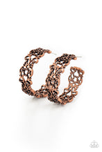 Load image into Gallery viewer, Paparazzi Laurel Wreaths - Copper Earring
