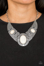 Load image into Gallery viewer, Paparazzi Leave Your LANDMARK - White Necklace. Subscribe and Save!
