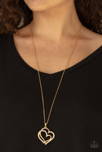 Load image into Gallery viewer, Paparazzi Necklace Lighthearted Luster Gold Necklace $5 Paparazzi Jewelry
