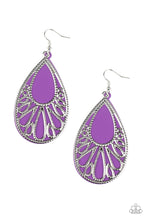Load image into Gallery viewer, Paparazzi Earring ~ Loud and Proud - Purple Earring
