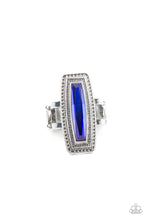 Load image into Gallery viewer, Luminary Luster Blue UV Shimmer Ring Paparazzi Accessories Get Free Shipping. #P4ST-BLXX-011XX. 
