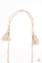 Load image into Gallery viewer, Paparazzi Macrame Mantra - White Necklace
