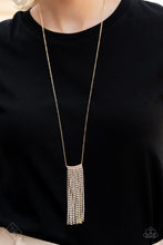 Load image into Gallery viewer, Paparazzi Fashion Fix Necklace: &quot;Stellar Crescendo - Gold&quot; (P2RE-GDXX-444JD). Get Free Shipping.
