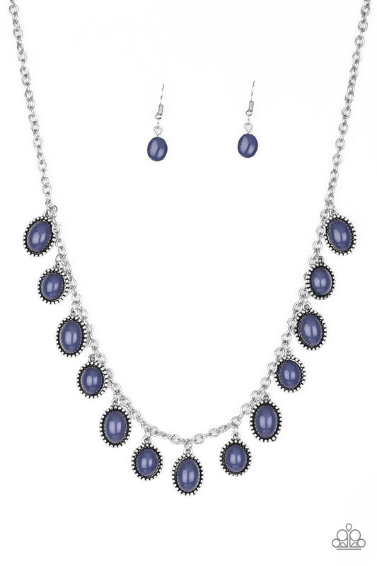 Paparazzi Necklace ~ Make Some ROAM - Blue Necklace