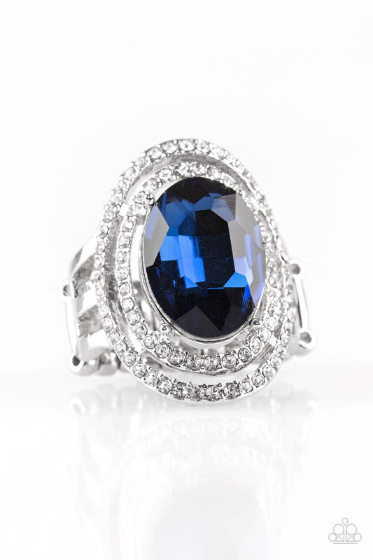 Paparazzi Making History - Blue Ring #P4RE-BLXX-133XX