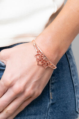 Paparazzi Mandala Mindfulness Copper Bracelet. Get Free Shipping. #P9BA-CPSH-065XX