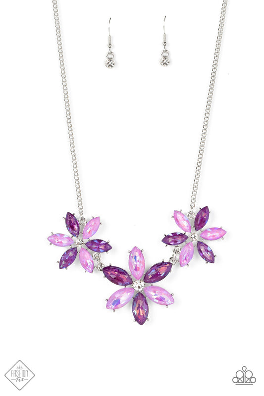 Paparazzi Meadow Muse Purple Necklace. Subscribe & Save. Dainty Floral Necklace. #P2ST-PRXX-139IY