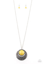 Load image into Gallery viewer, Medallion Meadow - Yellow Necklace Paparazzi
