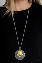 Load image into Gallery viewer, Paparazzi Necklace ~ Medallion Meadow - Yellow
