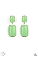 Load image into Gallery viewer, Meet Me At The Plaza - Green Earring Paparazzi Accessories
