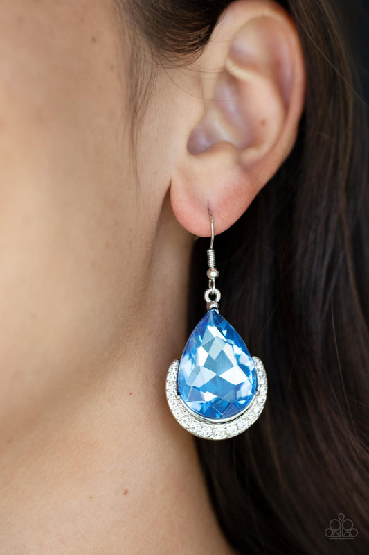 Paparazzi Mega Marvelous Blue $5 Earrings. #P5RE-BLXX-253XX. Subscribe & Save. Iridescent Jewelry