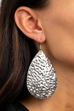 Load image into Gallery viewer, Paparazzi Earring ~ Metallic Mirrors - Silver
