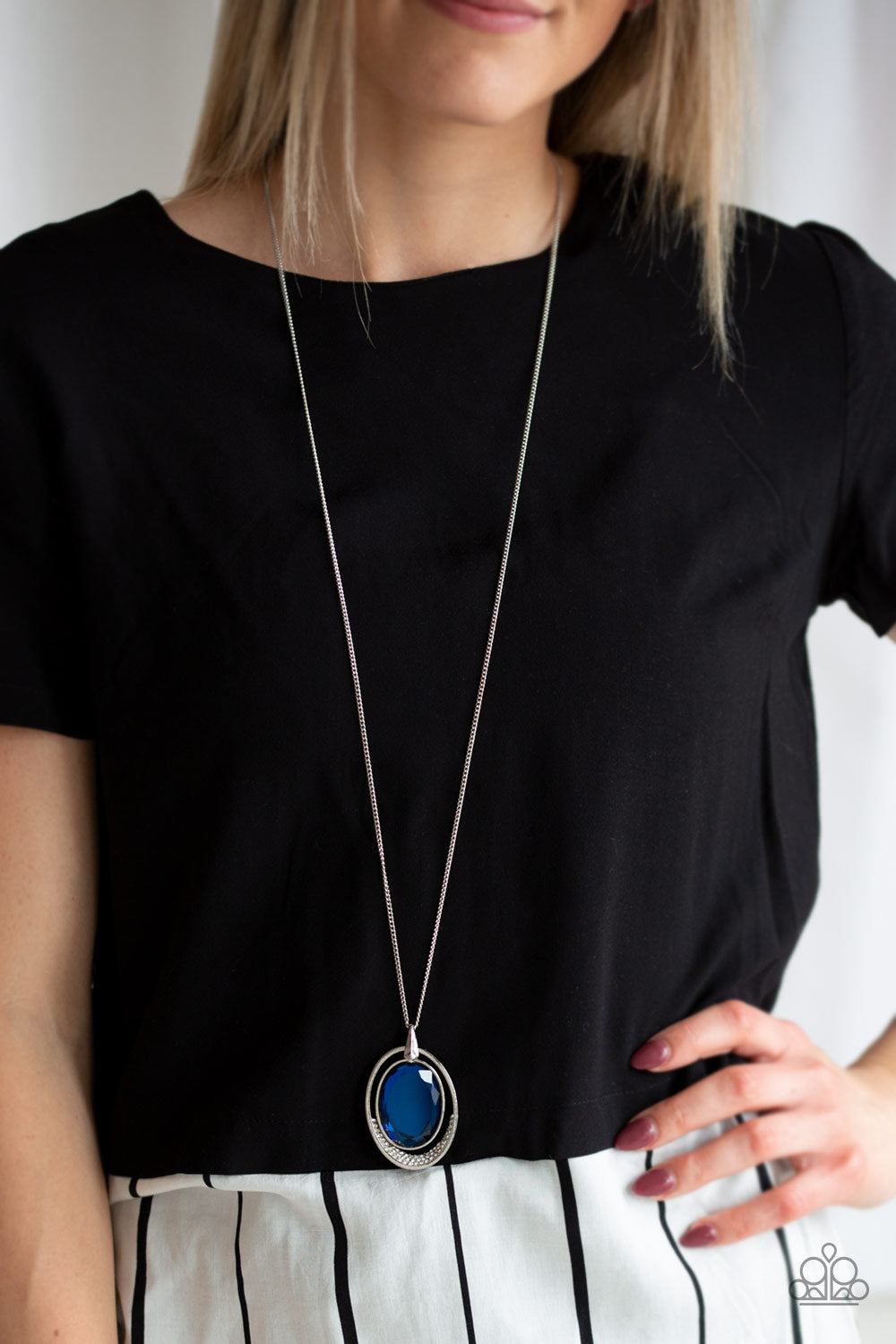 Paparazzi Necklace ~ Metro Must-Have - Blue Necklace