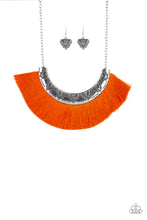 Load image into Gallery viewer, Paparazzi Necklace ~ Might and MANE - Orange Necklace
