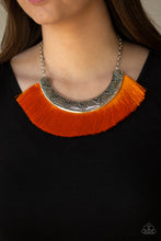 Load image into Gallery viewer, Paparazzi Necklace ~ Might and MANE - Orange Necklace
