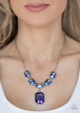 Load image into Gallery viewer, Million Dollar Moment - Blue Necklace Paparazzi Accessories LOP Necklace #P2ST-MTXX-058XX

