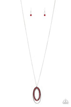 Load image into Gallery viewer, Money Mood - Red Necklace Paparazzi Accessories Long Necklace

