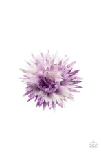 Load image into Gallery viewer, Paparazzi Hair Clip ~ My Favorite Color Is Tie Dye - Purple
