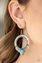 Load image into Gallery viewer, Paparazzi Earring ~ Natural Springs - Blue Stone Earring
