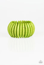 Load image into Gallery viewer, Paparazzi Bracelet ~ Naturally Nomad - Green Stretchy Band Bracelet
