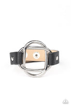 Load image into Gallery viewer, Paparazzi Bracelet ~ Nautically Knotted - Black Snap Closure Bracelet
