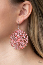 Load image into Gallery viewer, Paparazzi Earring ~ Ocean Paradise - Orange
