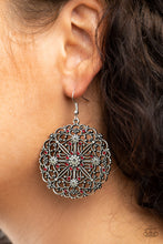 Load image into Gallery viewer, Paparazzi Oh MANDALA! Red Earring. Subscribe &amp; Save. #P5RE-RDXX-122XX
