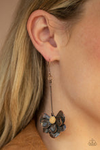 Load image into Gallery viewer, Paparazzi Oh SNAPDRAGONS! Copper Earrings. Get Free Shipping! #P5SE-CPXX-104XX
