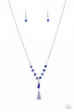 Load image into Gallery viewer, Paparazzi Olympian Oracle - Blue Oil Spill Iridescent Necklace Paparazzi
